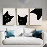 Sneaky Cat Wall Art