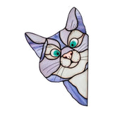 Handmade Stain Cat Suncatcher For Window