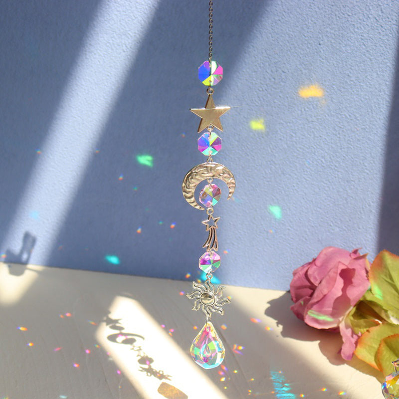 Hanging Heart Suncatcher Prism Crafts