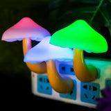 Mushroom Plug-in Bedside Night Light