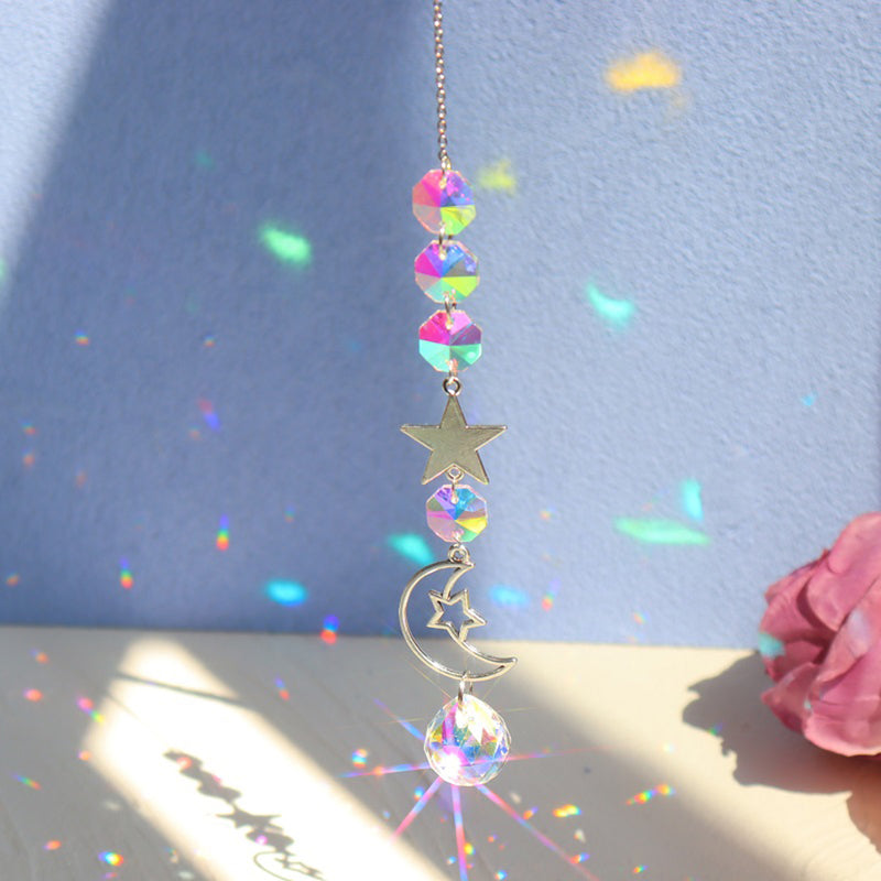 Hanging Heart Suncatcher Prism Crafts