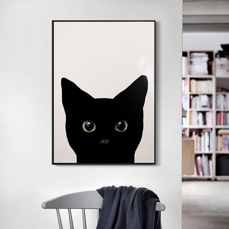 Sneaky Cat Wall Art