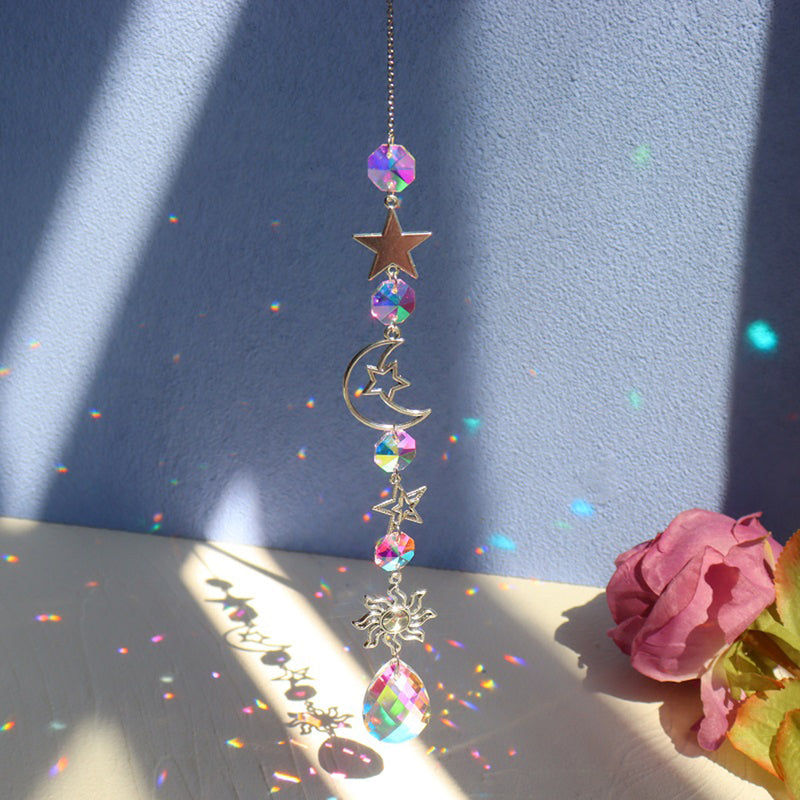 Hanging Heart Suncatcher Prism Crafts